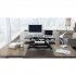 Sealey Dellonda 89cm Height Adjustable Standing Desk Converter, 50cm Max Height, 15kg Capacity - DH15