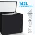 Sealey Baridi Freestanding Chest Freezer 142L Capacity - Black