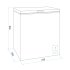 Sealey Baridi Freestanding Chest Freezer 142L Capacity - White