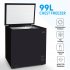 Sealey Baridi Freestanding Chest Freezer 99L Capacity - Black