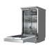 Sealey Baridi Slimline Freestanding Dishwasher 45cm Wide 10 Place Settings - Silver