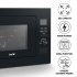 Sealey Baridi Integrated Microwave Oven with Grill 25L Capacity 900W - Black