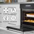 Sealey Baridi Integrated Fan-Assisted Electric Oven 60cm 72L Capacity - Black