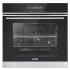 Sealey Baridi Integrated Fan-Assisted Electric Oven 60cm 72L Capacity - Black/Stainless Steel