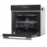 Sealey Baridi Integrated Fan-Assisted Electric Oven 60cm 72L Capacity - Black/Stainless Steel