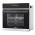 Sealey Baridi Integrated Fan-Assisted Electric Oven 60cm 72L Capacity - Black/Stainless Steel