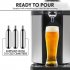 Sealey Baridi Mini Keg Draft Beer Dispenser Tap with Integrated Cooling 5L Capacity