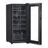 Sealey Baridi 18 Bottle Wine Fridge & Cooler - Black