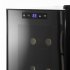 Sealey Baridi 12 Bottle Wine Cooler with Digital Touch Screen Controls & LED Light, Black