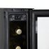 Sealey Baridi Extra-Slim 7 Bottle Wine Fridge & Cooler 15cm - Black