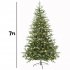 Sealey Dellonda Pre-Lit 7ft Hinged Christmas Tree with Warm White LED Lights & PE/PVC Tips