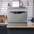 Sealey Baridi Tabletop Dishwasher 6 Place Settings 6.5L Capacity - Silver