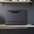 Sealey Baridi Tabletop Dishwasher 6 Place Settings 6.5L Capacity - Black