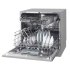 Sealey Baridi Tabletop Dishwasher 8 Place Settings 8L Capacity - Silver