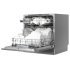 Sealey Baridi Tabletop Dishwasher 8 Place Settings 8L Capacity - Silver