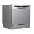 Sealey Baridi Tabletop Dishwasher 8 Place Settings 8L Capacity - Silver