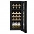 Sealey Baridi 18 Bottle Dual Zone Wine Cooler, Fridge with Digital Touch Screen Controls, Wooden Shelves & LED Light, Black