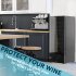 Sealey Baridi 36 Bottle Dual Zone Wine Fridge & Cooler