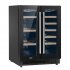 Sealey Baridi 40 Bottle/120 Can Under-Counter/Freestanding Dual Zone Wine Fridge & Cooler 60cm