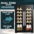 Sealey Baridi 24 Bottle Dual Zone Wine Fridge & Cooler