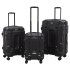 Sealey Dellonda Lightweight ABS Luggage Set 3pc - Black