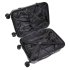 Sealey Dellonda Lightweight ABS Luggage Set 3pc - Black