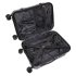 Sealey Dellonda Lightweight ABS Luggage Set 3pc - Black