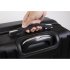 Sealey Dellonda Lightweight ABS Luggage Set with TSA Lock - Black