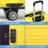 Sealey Dellonda Lightweight ABS Luggage Set with TSA Lock - Yellow