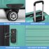 Sealey Dellonda Set 3-Piece Lightweight ABS Luggage Set with Integrated TSA Approved Combination Lock - Teal - DL126