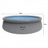 Sealey Dellonda Paddling/Swimming Pool & Pump 15ft - Gray Rattan Effect