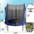 Sealey Dellonda Heavy-Duty Outdoor Trampoline with Safety Enclosure Net 6ft