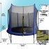 Sealey Dellonda Heavy-Duty Outdoor Trampoline with Safety Enclosure Net 10ft