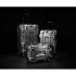 Sealey Dellonda Lightweight ABS Luggage Set 3pc - Silver