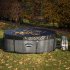 Sealey Dellonda 2-4 Person Inflatable Hot Tub/Spa with Smart Pump - Rattan Effect