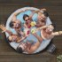 Sealey Dellonda 2-4 Person Inflatable Hot Tub/Spa with Smart Pump - Rattan Effect