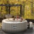 Sealey Dellonda 2-4 Person Inflatable Hot Tub/Spa with Smart Pump - Rattan Effect