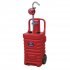 Sealey Mobile Dispensing Tank with Oil Rotary Pump 55L - Red