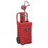 Sealey Mobile Dispensing Tank with Oil Rotary Pump 55L - Red