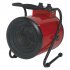 Sealey Industrial Fan Heater with 2 Heat Settings 3kW