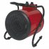 Sealey Industrial Fan Heater 9kW 415V, 3ph