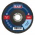 Sealey 100mm Zirconium Flap Disc 40Grit 16mm Bore