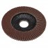 Sealey 100mm Aluminium Oxide Flap Disc 60Grit 16mm Bore