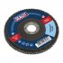 Sealey 100mm Zirconium Flap Disc 80Grit 16mm Bore