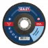 Sealey 125mm Zirconium Flap Disc 40Grit 22mm Bore