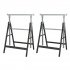 Sealey Fold Down Telescopic Trestle 200kg Capacity - Pair