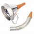 Sealey Metal Flexible Spout Funnel with Filter 160mm