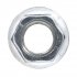 Sealey Zinc Plated Serrated Flange Nut M10 - Pack of 100