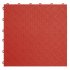 Sealey Polypropylene Floor Tile 400 x 400mm - Red Treadplate - Pack of 9