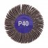 Sealey Abrasive Flap Wheel 80 x 50mm 40Grit 6mm Shaft